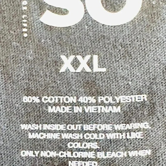 NWT SO GOODS FOR LIFE Juniors Long Sleeve Pullover V-Neck Black Shirt Size XXL - Picture 10 of 10